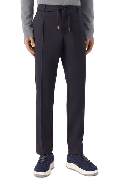 Шерстяные брюки CAPOBIANCO, арт. 18M805.UE00., фото 3