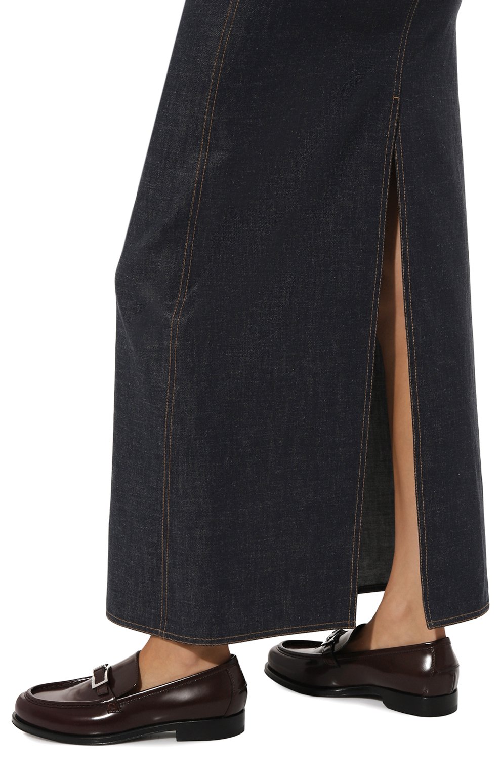 Кожаные лоферы nora SERGIO ROSSI, арт. B00080/MMVA11, фото 3