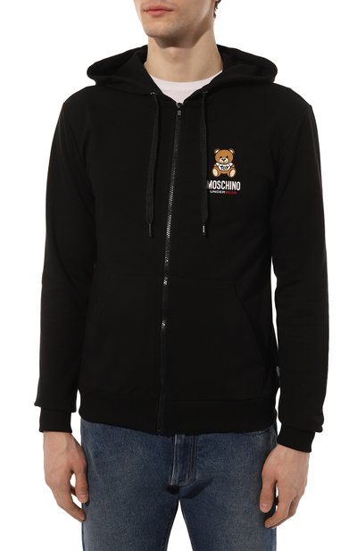 Хлопковая толстовка MOSCHINO, арт. 231V1/V1787/4409, фото 3