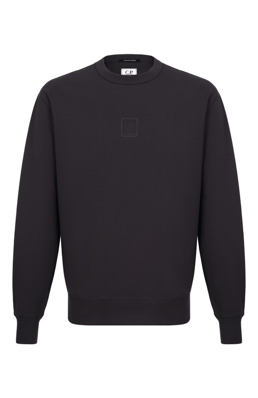 Хлопковый свитшот C.P. Company 20CLSS008A/006452W Чёрный 20CLSS008A/006452W