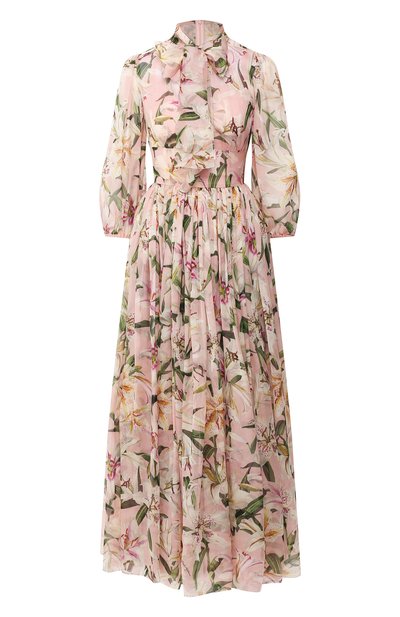 Женское шелковое платье DOLCE & GABBANA, арт. F6F2ET/HS147