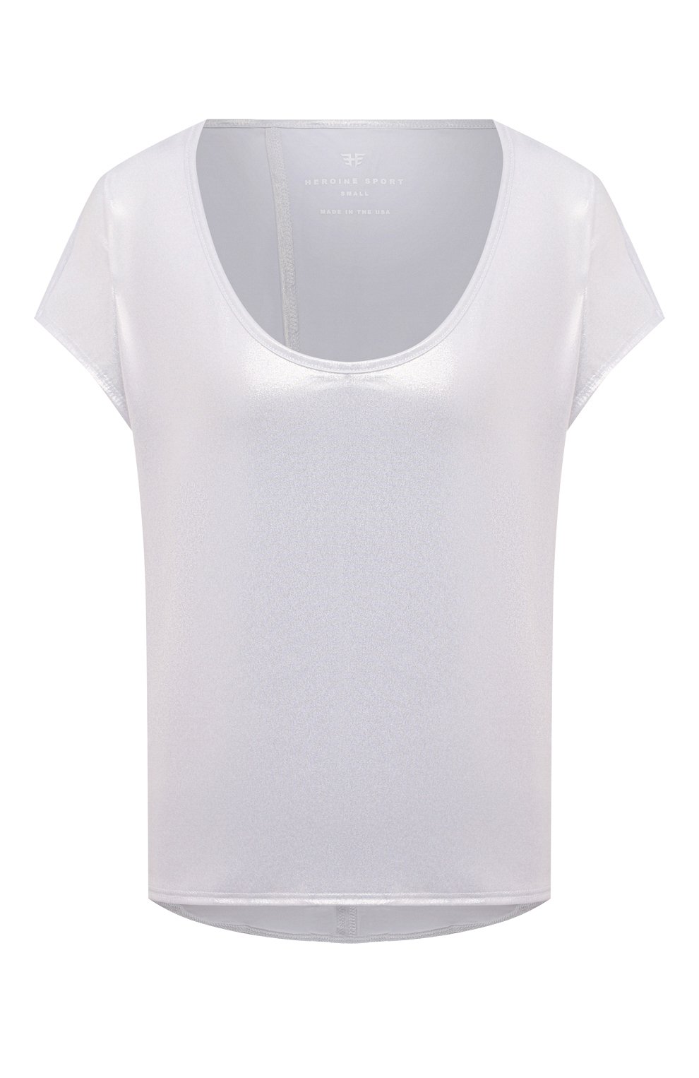 Топ HEROINE SPORT серого цвета по цене 6985 руб., арт. HS-2-116/H0LIDAY 20, фото 1 Топ HEROINE SPORT, арт. HS-2-116/H0LIDAY 20, фото 1