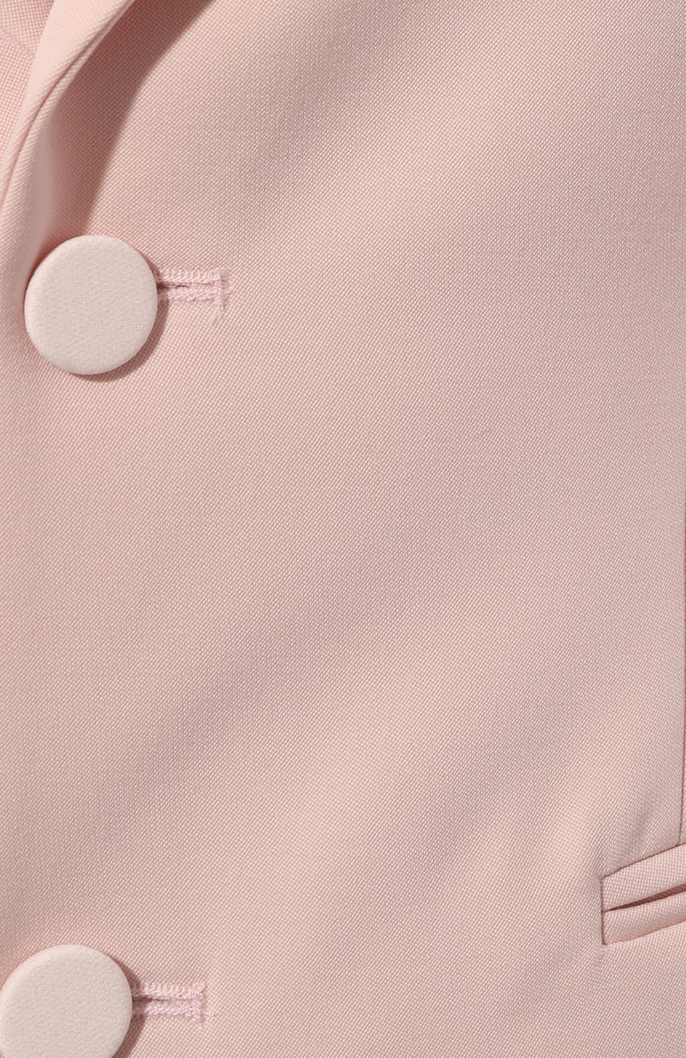 Шерстяной жакет SASUPHI светло-розового цвета по цене 186000 руб., арт. W24716, фото 5 Шерстяной жакет SASUPHI, арт. W24716, фото 5