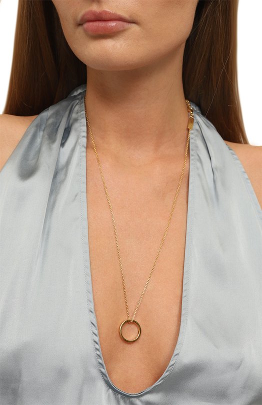 Кулон на цепочке Maison Margiela SM1UU0035 SV0158/G0LD Золотой  SM1UU0035 SV0158/G0LD Фото 2
