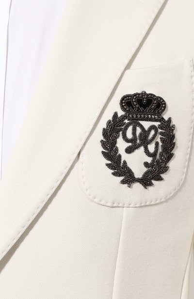 Хлоп�ковый пиджак DOLCE & GABBANA, арт. G2NW6Z/FUGJM, фото 5