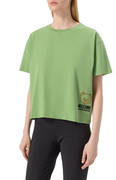 Хлопковая футболка MOSCHINO, арт. A0701/4406, фото 3