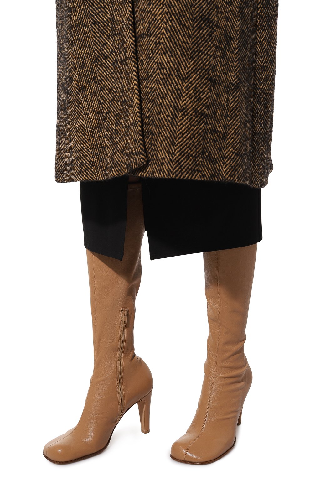 Кожаные сапоги bloc BOTTEGA VENETA, арт. 667211/VBS00, фото 3