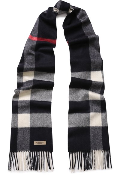 Кашемировый шарф в клетку BURBERRY, арт. 4031054, фото 1