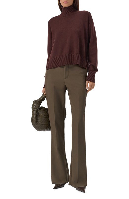 Шерстяной свитер MVST MKNSW030_1A/ME24069A Коричневый  MKNSW030_1A/ME24069A Фото 2