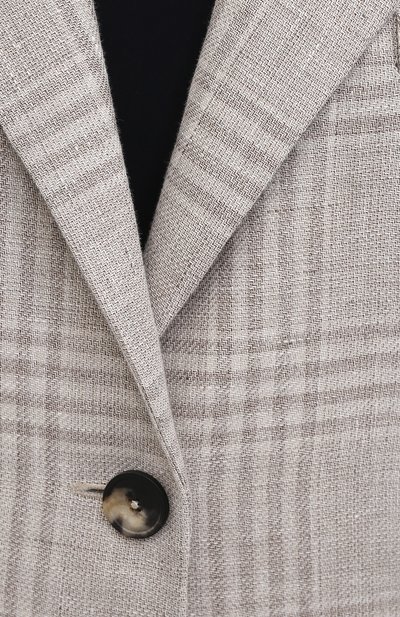 Жакет из льна и шерсти EMPORIO ARMANI, арт. 0NG4ET/02167, фото 5