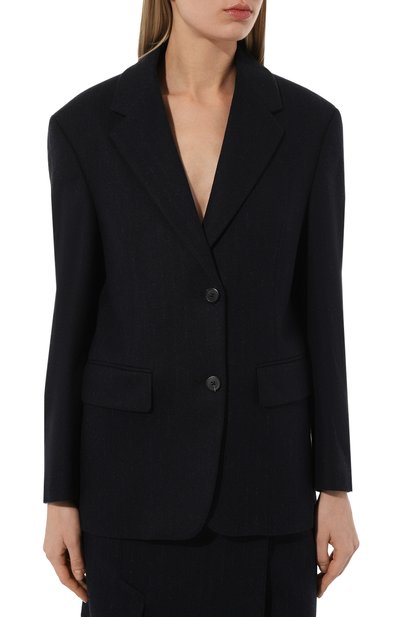Шерстяной жакет PRADA, арт. P599L-1ZM3-F0008-212, фото 3