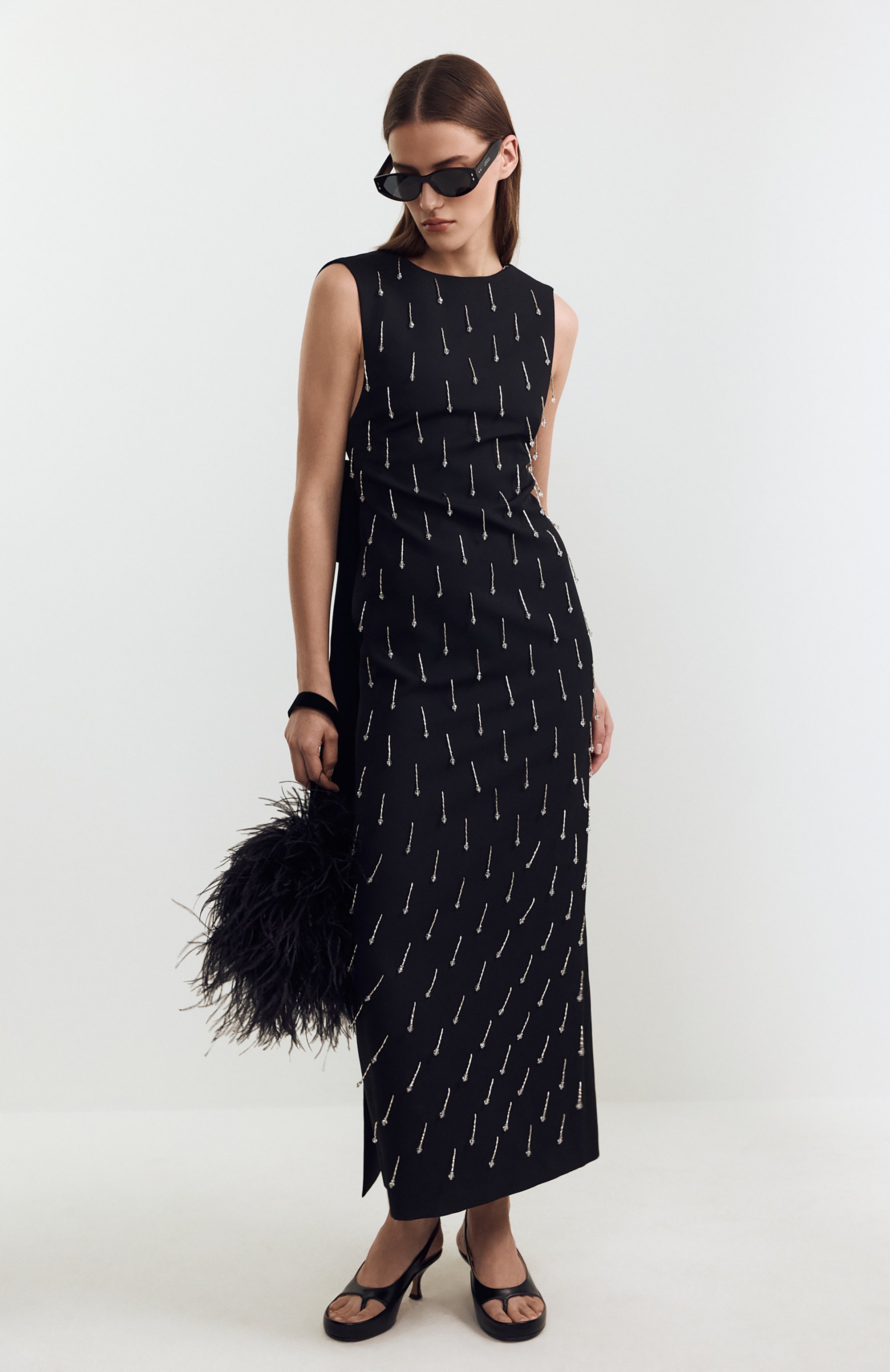 Клатч iza ANN DEMEULEMEESTER черного цвета по цене 170500 руб., арт. B0014169/LT107, фото 7 Клатч iza ANN DEMEULEMEESTER, арт. B0014169/LT107, фото 7