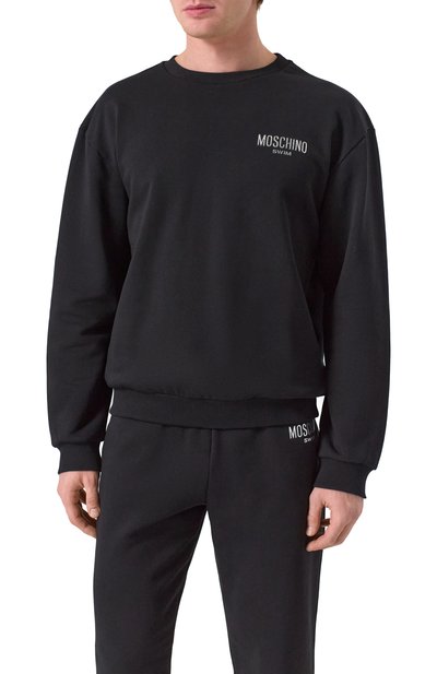 Хлопковый свитшот MOSCHINO, арт. A1702/9410, фото 3