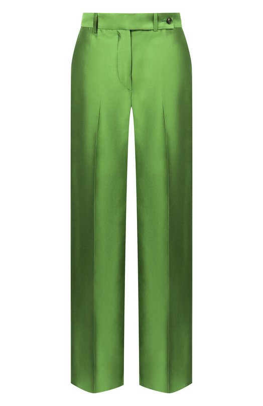 Брюки из хлопка и шелка Kiton D48109K09R19 Зелёный D48109K09R19