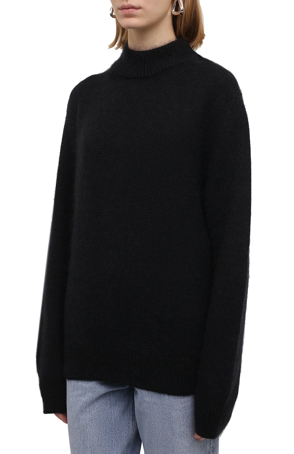 Кашемировый свитер TOM FORD черного цвета по цене 165500 руб., арт. MAK1093-YAX339, фото 3 Кашемировый свитер TOM FORD, арт. MAK1093-YAX339, фото 3