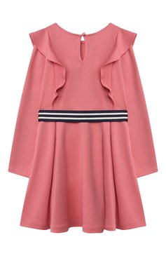 Детское платье POLO RALPH LAUREN розового цвета, арт. 312854225 | Фото 2 (Рукава: Длинные; Материал внешний: Синтетический материал; Девочки Кросс-КТ: Платье-одежда; Случай: Повседневный; Драгоценные камни: Проставлено; Материал сплава: Проставлено; Ростовка одежда: 6 лет | 116 см, 7 лет | 122 см)