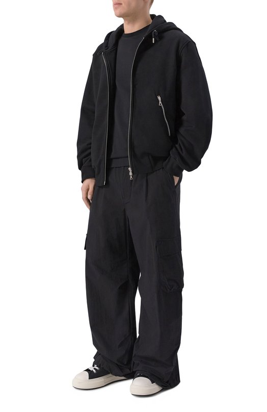 Хлопковая футболка Transit CFUTRC1360 Чёрный  CFUTRC1360 Фото 2