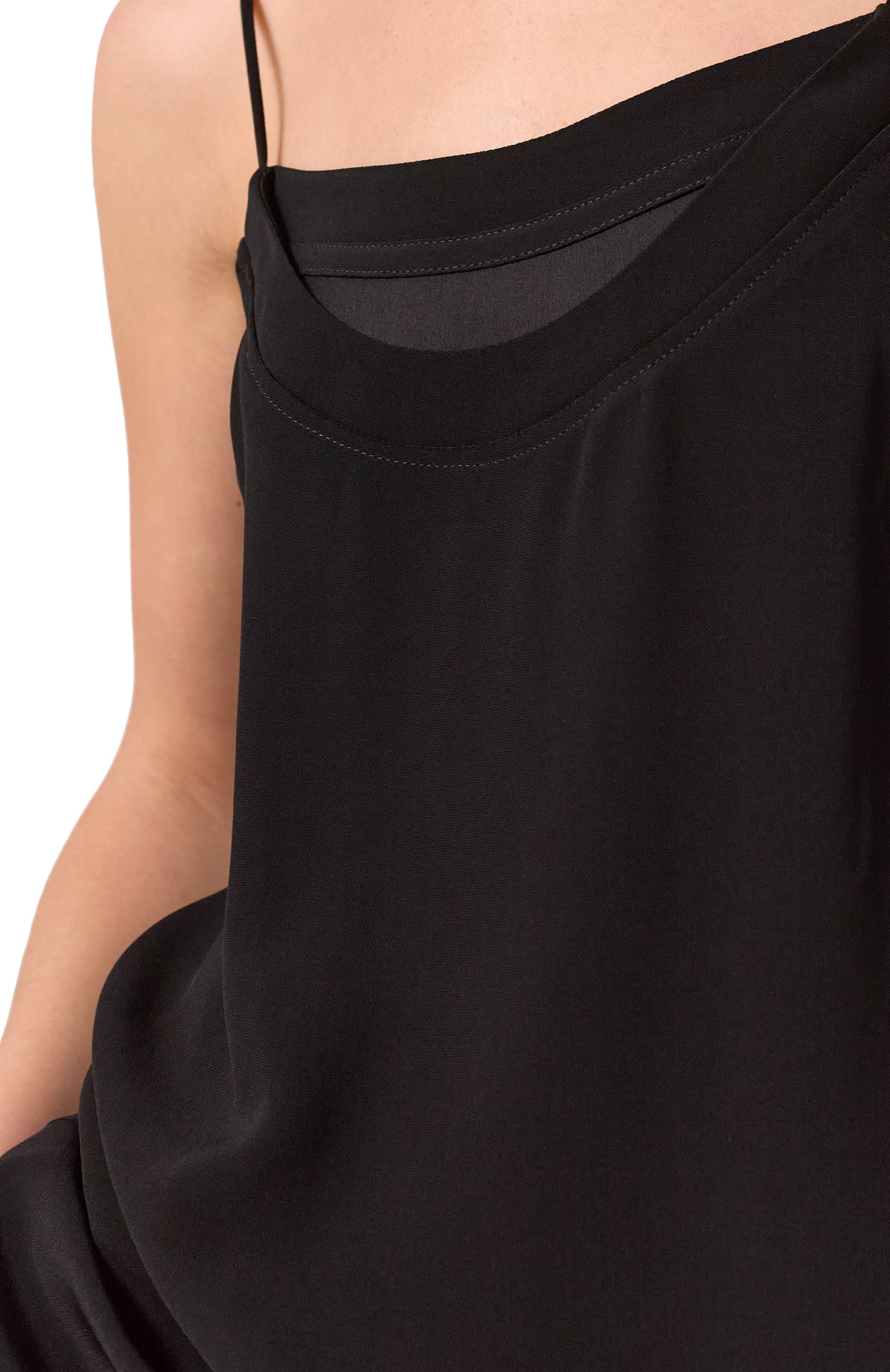 Топ из вискозы BALMAIN, арт. EF1AD255/MB01, фото 5