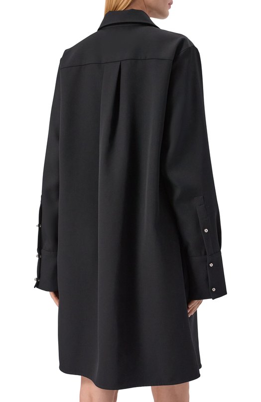 Шерстяное платье Jil Sander J02CT0550/J40002 Чёрный  J02CT0550/J40002 Фото 3