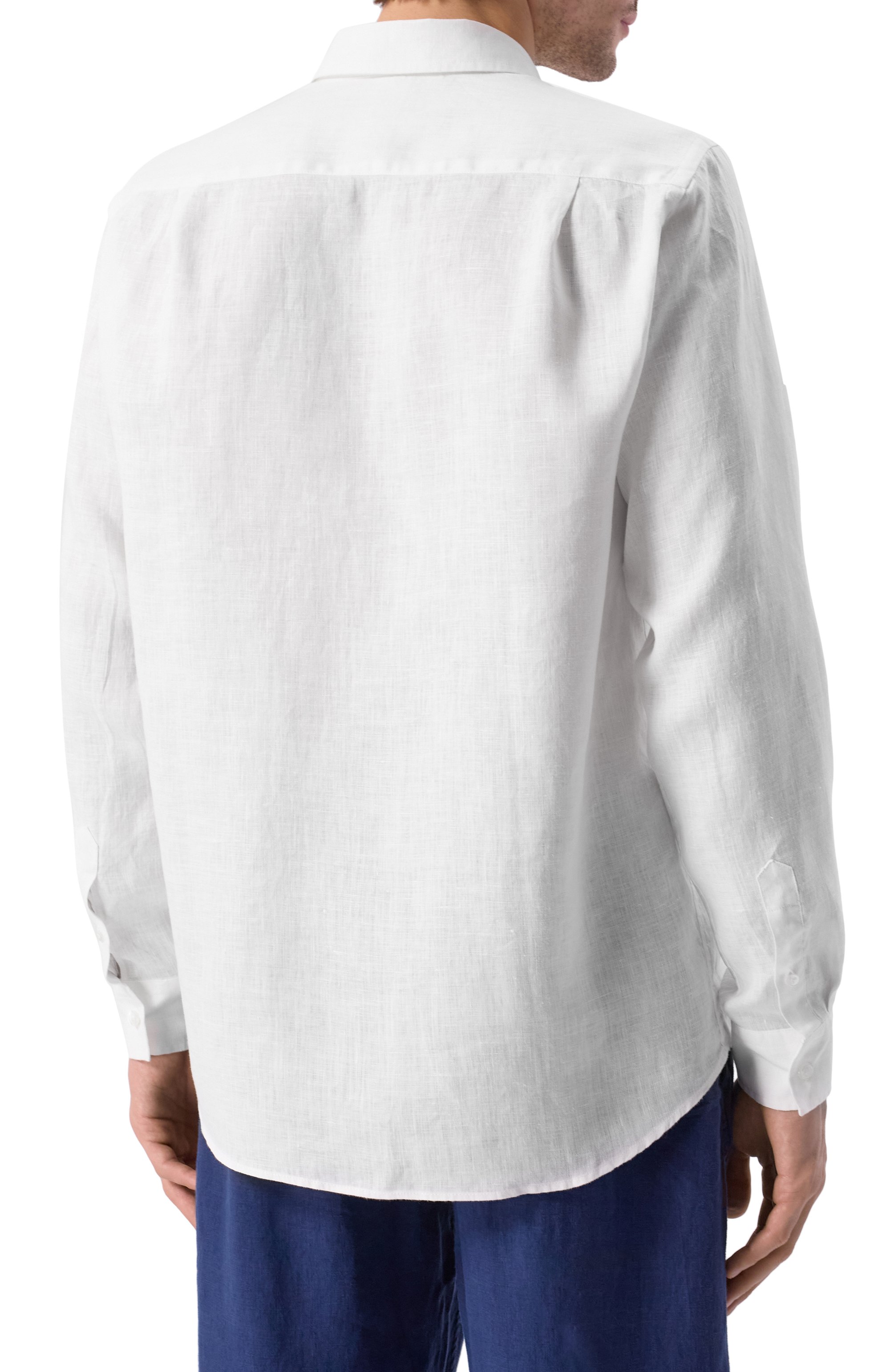 Льняная рубашка VILEBREQUIN, арт. CAR0UBIS/U3U00, фото 4