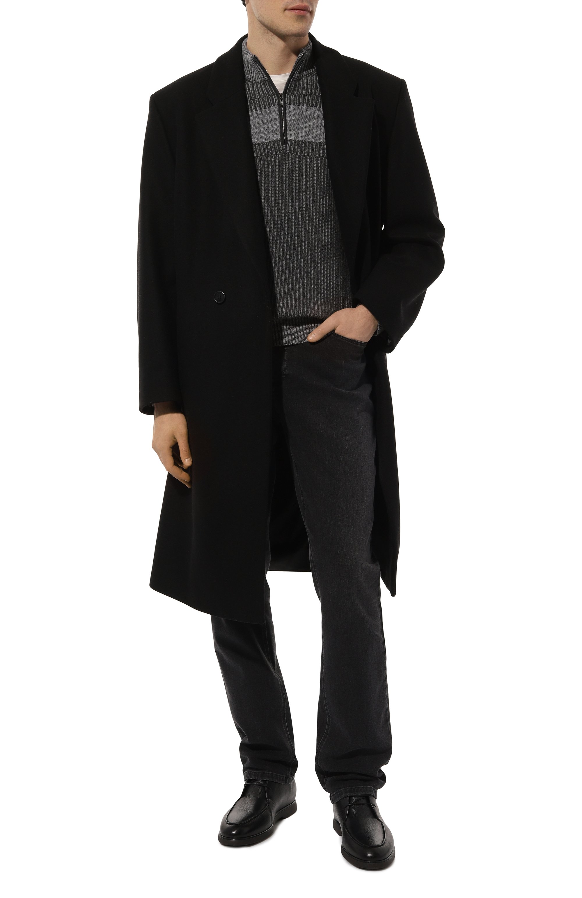 Кожаные ботинки ZILLI, арт. H0146AM1162VZTP04, фото 2