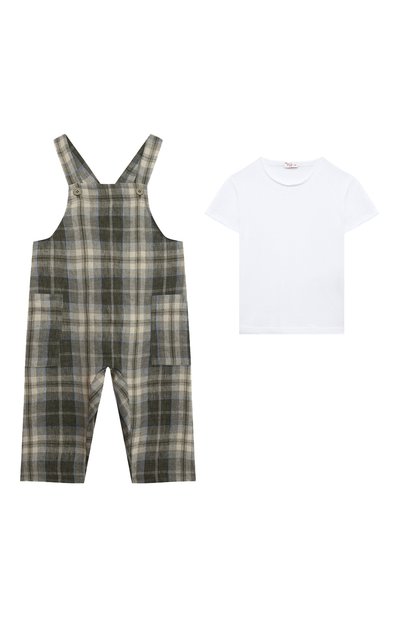 Комплект из комбинезона и футболки IL GUFO, арт. P23DP360L3019/24M, фото 1