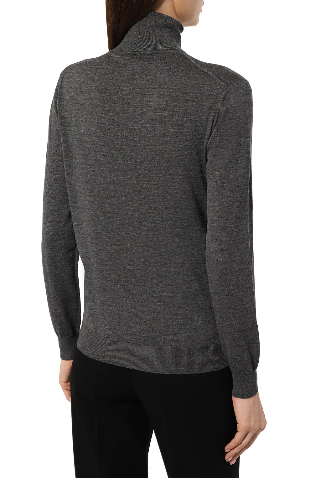 Шерстяная водолазка PRADA, арт. P26439-100S-F0480-221, фото 4