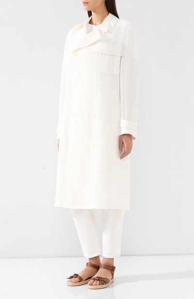 Льняное пальто POLO RALPH LAUREN, арт. 211744390, фото 3