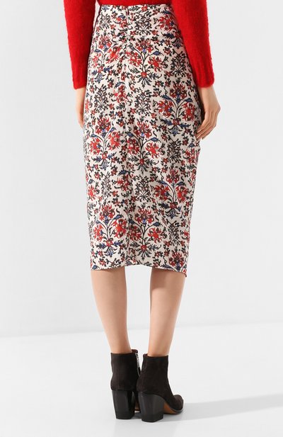 Шелковая юбка ISABEL MARANT, арт. JU1102-20P020I/FABIANA, фото 4