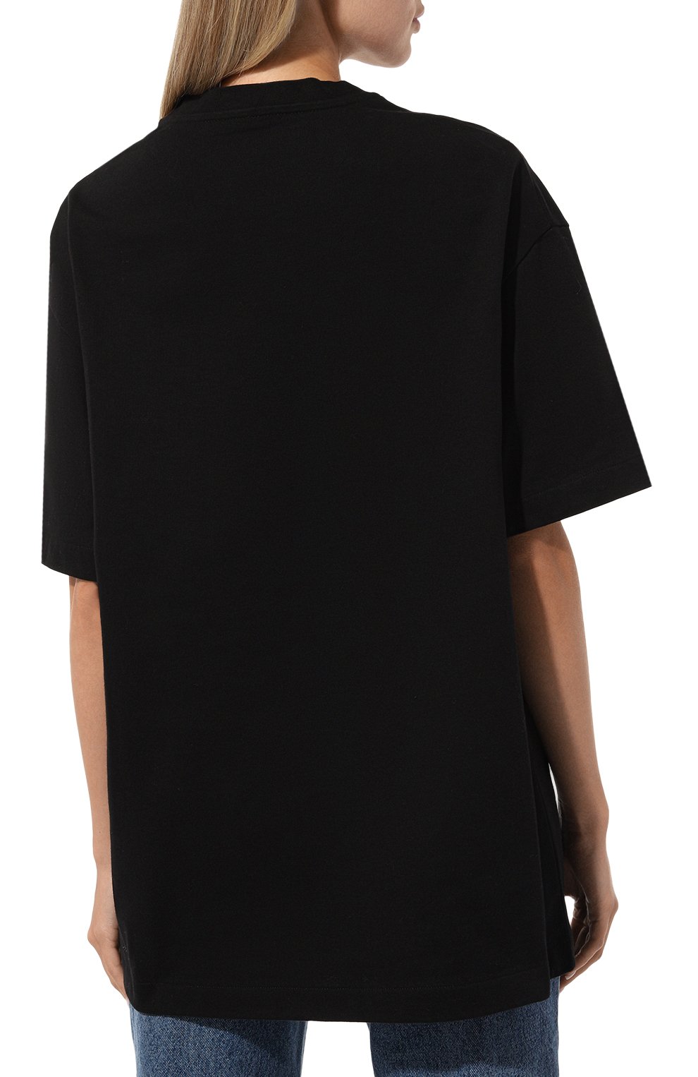 Хлопковая футболка JIL SANDER, арт. J02GC0123/J20035, фото 4