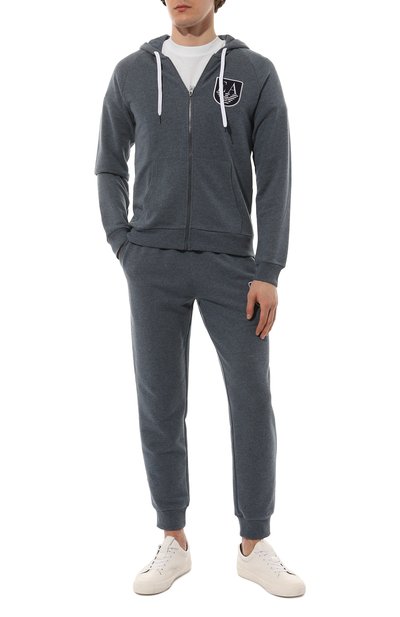 Хлопковые джоггеры EMPORIO ARMANI, арт. 111690/3R573, фото 2