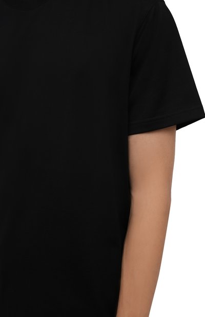 Хлопковая футболка BURBERRY, арт. 8045544, фото 5