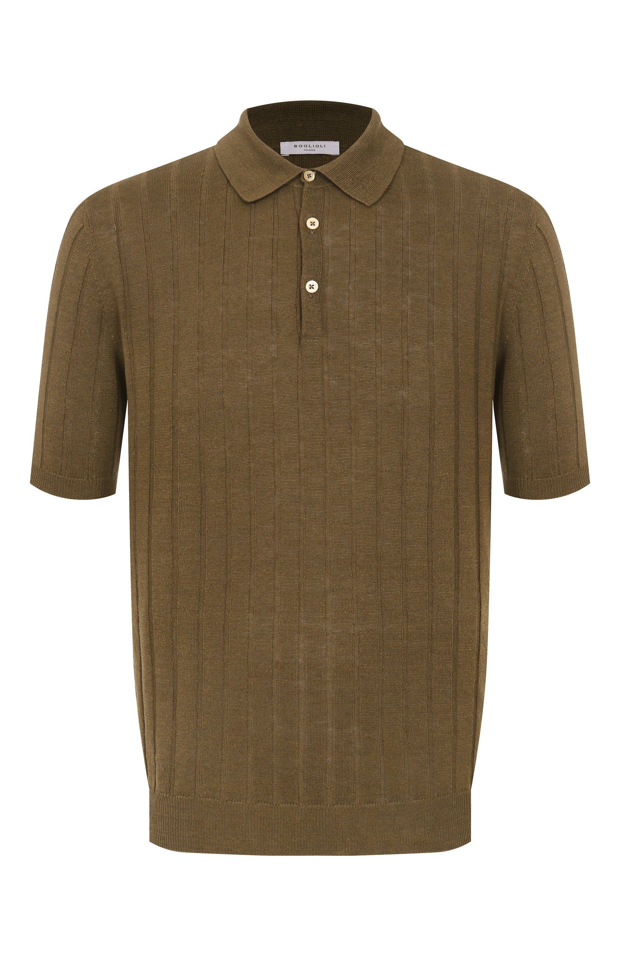 Поло изо льна и хлопка BOGLIOLI, арт. 91303/SB5808, фото 1