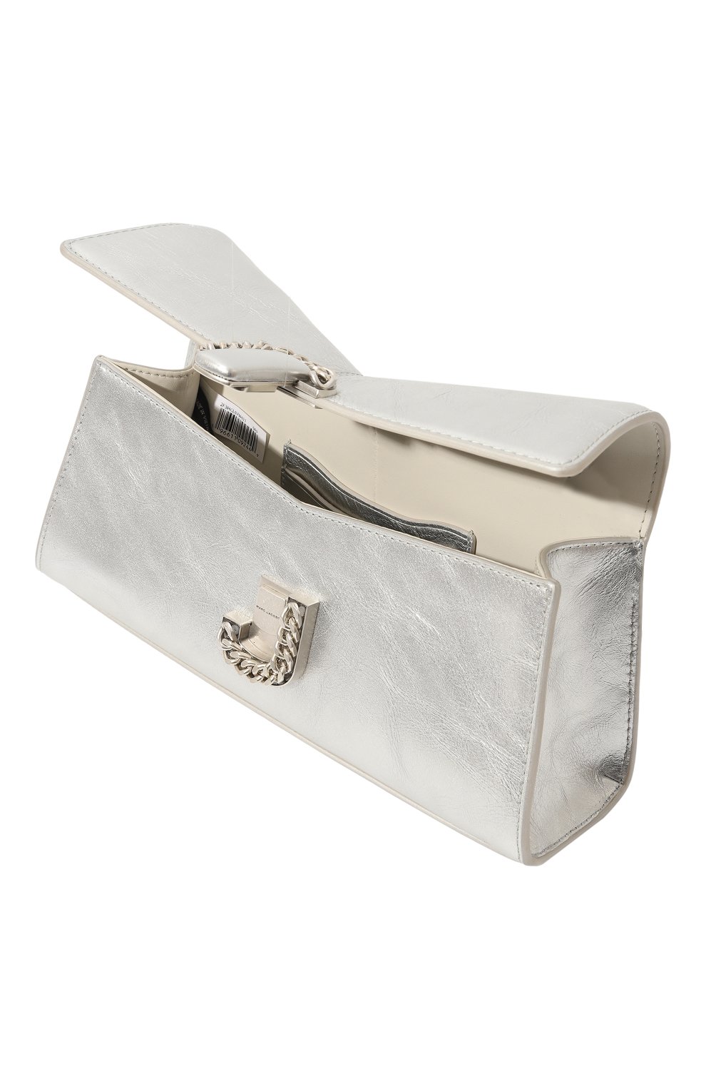 Сумка the top MARC JACOBS (THE) серебряного цвета по цене 55900 руб., арт. 2F3HCL079H01, фото 5 Сумка the top MARC JACOBS (THE), арт. 2F3HCL079H01, фото 5