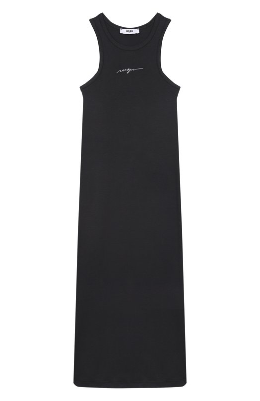 

Хлопковое платье MSGM kids, Чёрный