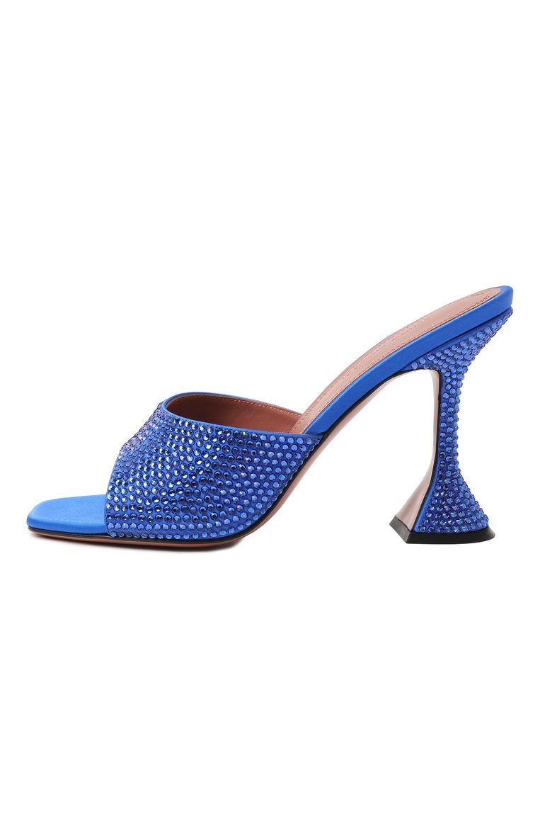 Текстильные мюли lupita crystal 95 AMINA MUADDI, арт. LUPITA CRYSTAL SLIPPER 95, фото 2
