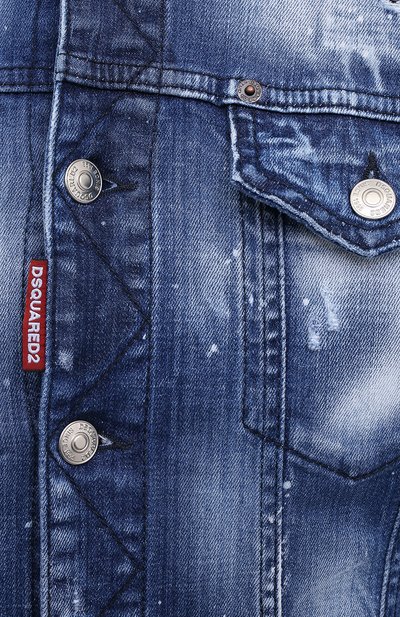 Джинсовая куртка DSQUARED2, арт. S74AM1136/S30342, фото 5