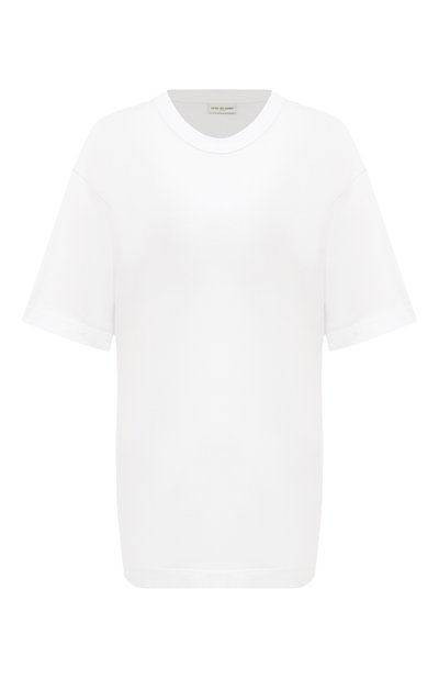 Женская хлопковая футболка DRIES VAN NOTEN, арт. 011102-8600