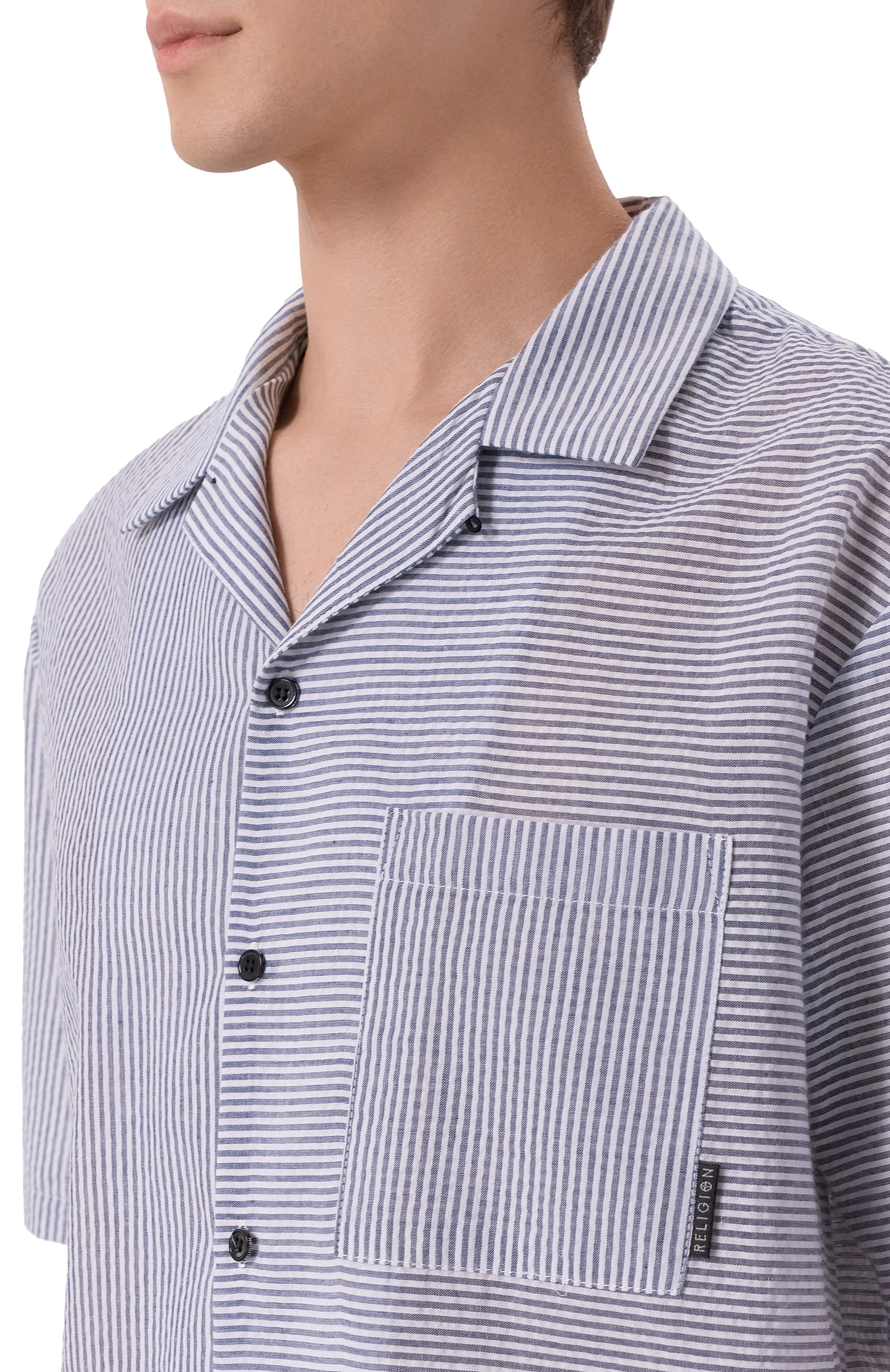 Хлопковая рубашка RELIGION, арт. 15HINH05, фото 5