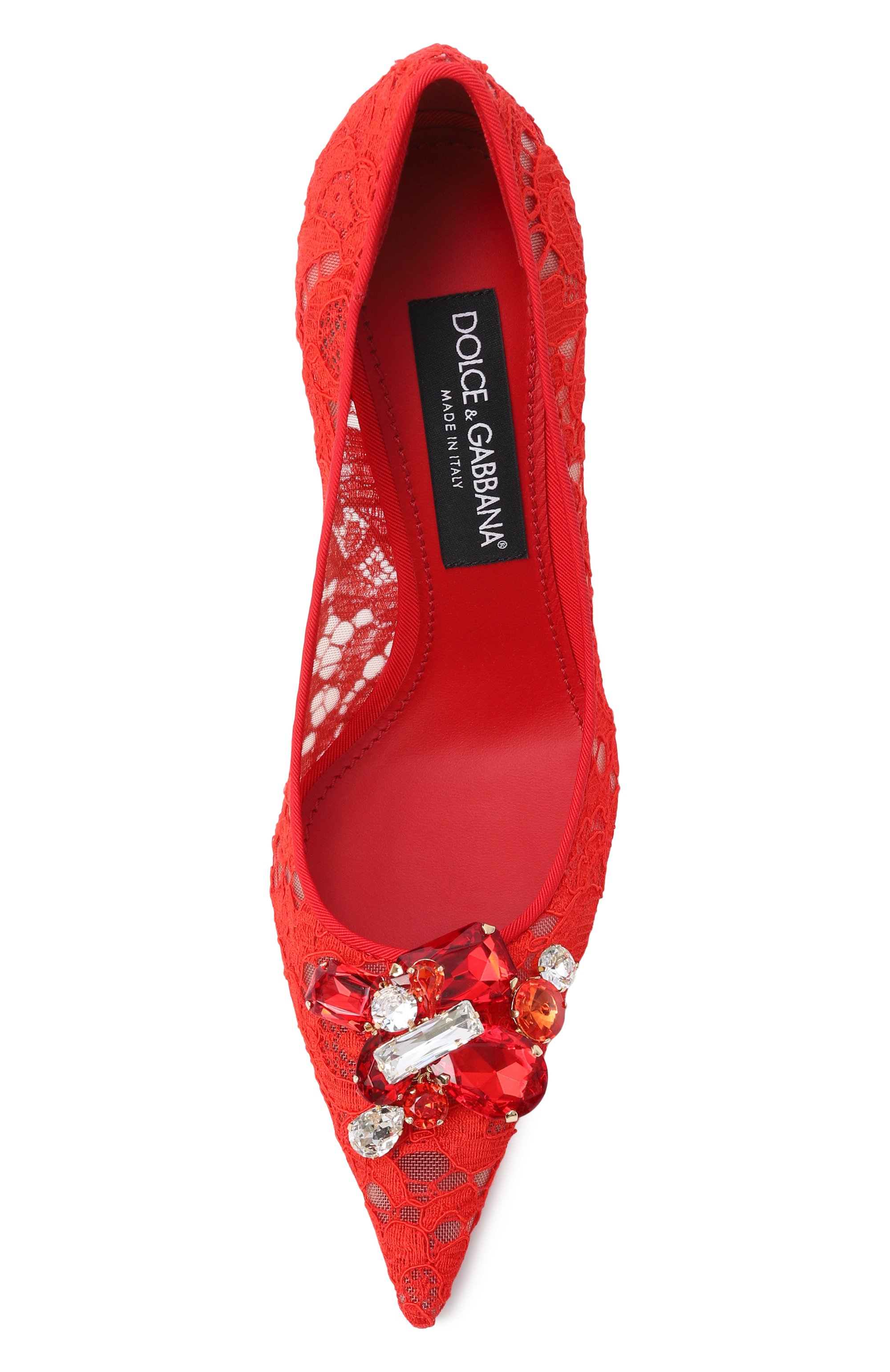 Текстильные туфли rainbow 105 DOLCE & GABBANA, арт. CD1823/AQ074, фото 6