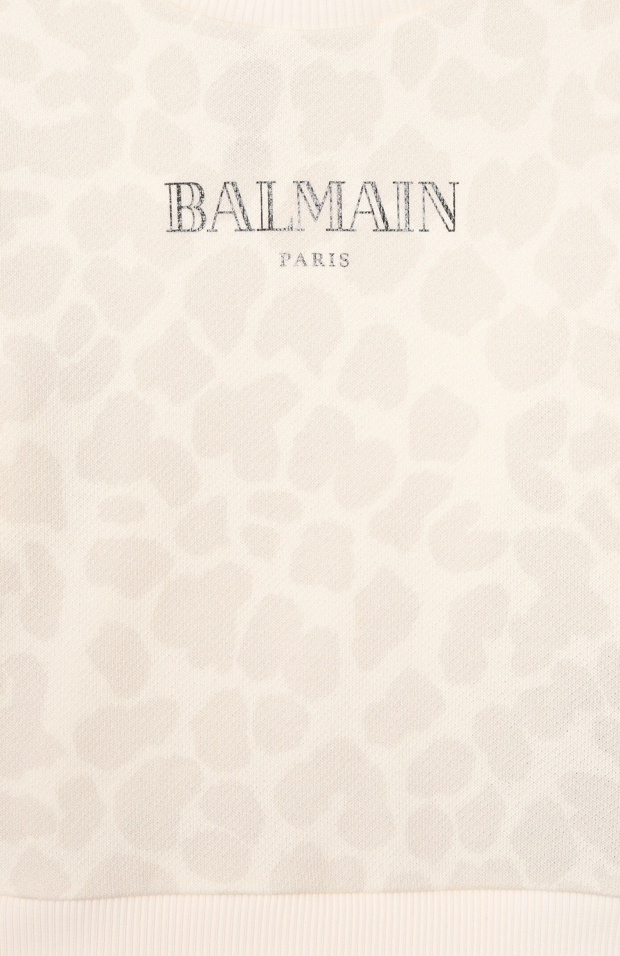 Хлопковый свитшот BALMAIN, арт. BY4020, фото 3