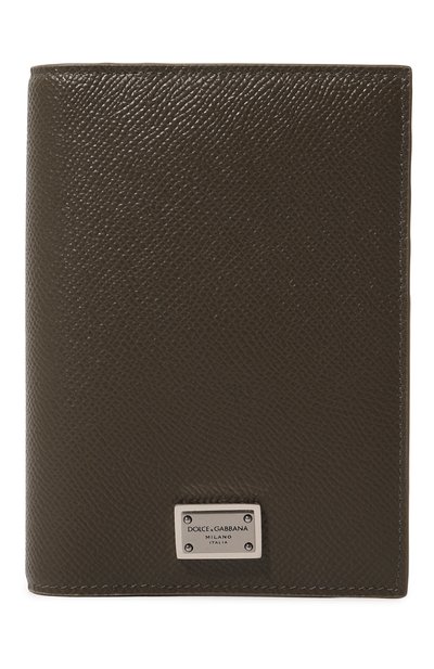 Мужской кожаная обложка для паспорта DOLCE & GABBANA, арт. BP2215/AG219