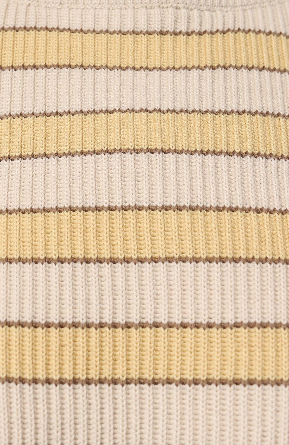 Хлопковый пуловер BRUNELLO CUCINELLI, арт. M1919B1331, фото 5