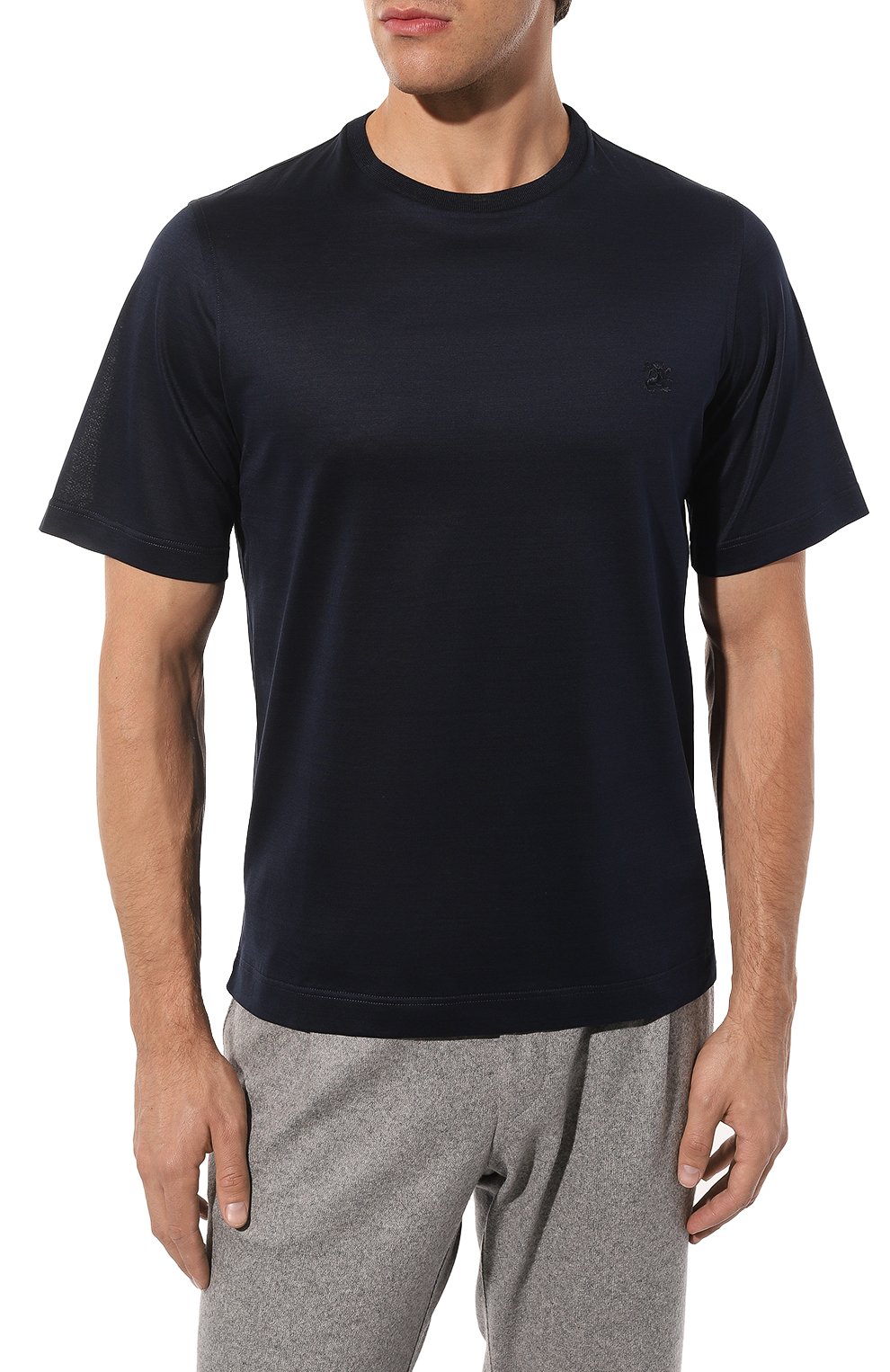 Хлопковая футболка ZILLI, арт. TSR02DZS56014ZS030332, фото 3