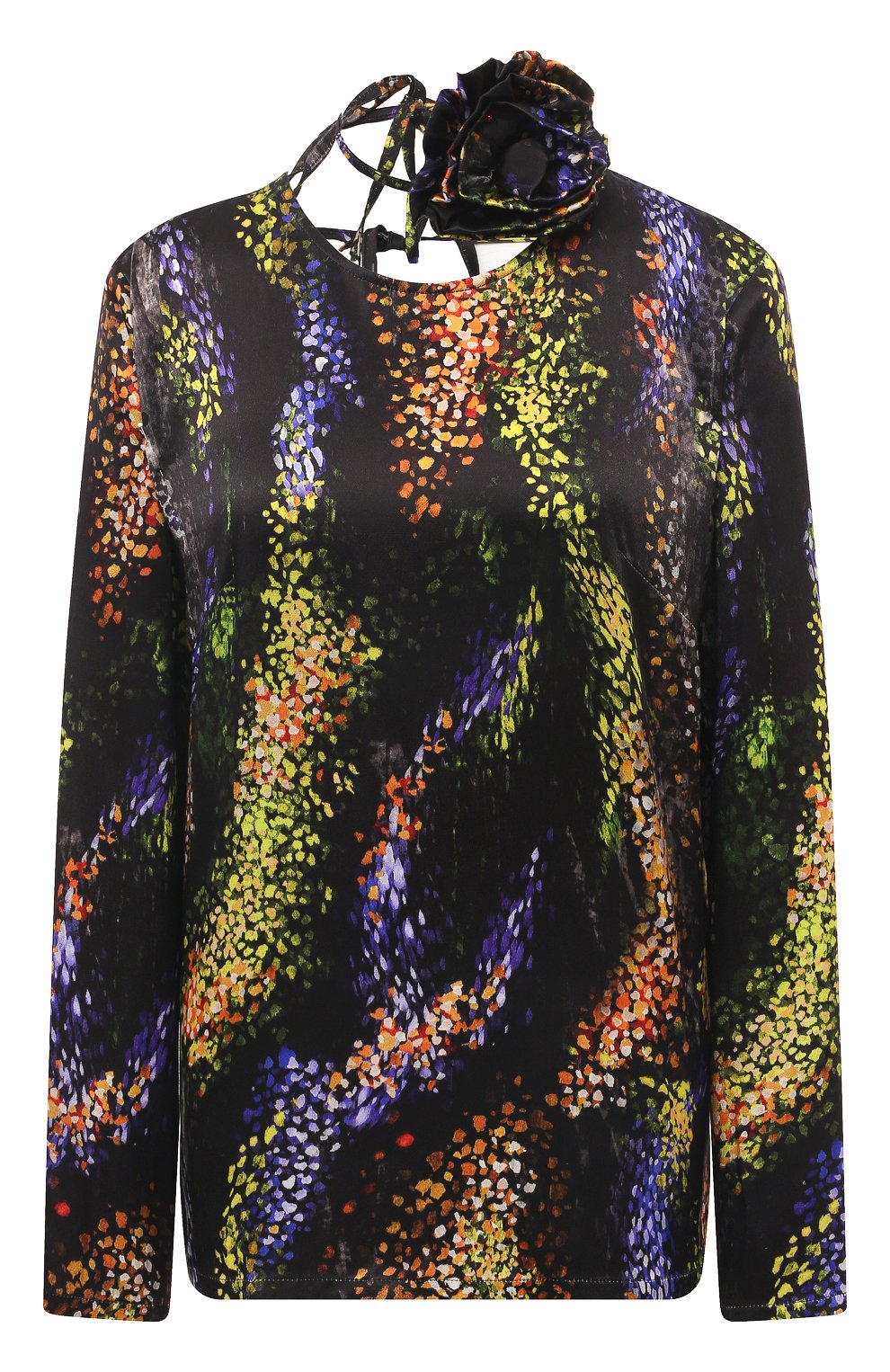 Топ из вискозы SEVEN LAB разноцветного цвета по цене 18900 руб., арт. SBV.08.970.401, фото 1 Топ из вискозы SEVEN LAB, арт. SBV.08.970.401, фото 1