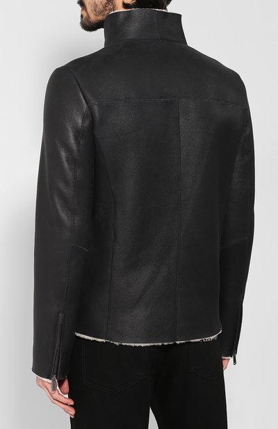 Дубленка DESA черного цвета по цене 83400 руб., арт. K11297, фото 4 Дубленка DESA, арт. K11297, фото 4