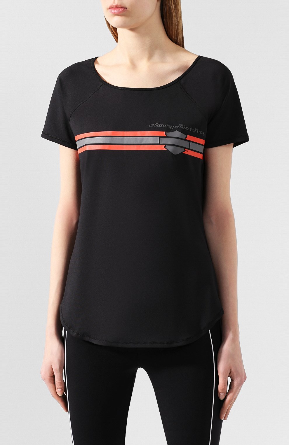 Хлопковая футбол�ка genuine motorclothes HARLEY-DAVIDSON, арт. 96828-19VW, фото 3