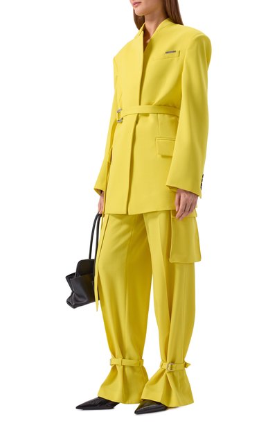 Шерстяные брюки-карго THE ATTICO, арт. 260WCP00283/WWW065AA, фото 2