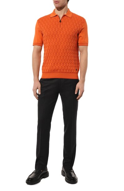 Поло из шелка и хлопка STEFANO RICCI, арт. K818042P31/F23170, фото 2