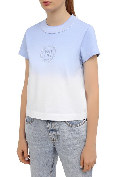 Хлопковая футболка ALEXANDERWANG.T, арт. 4CC2211185, фото 3